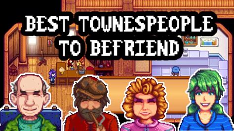 best people to befriend stardew